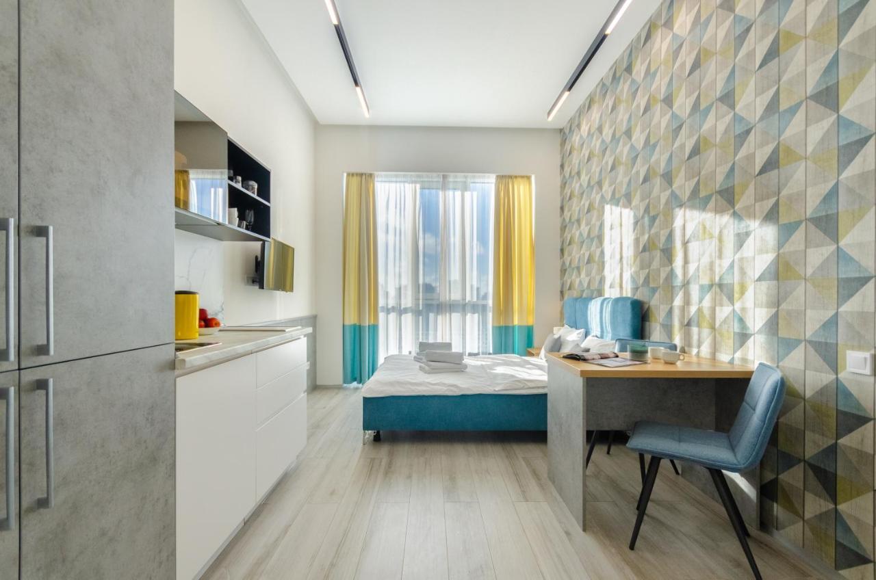 New Apartment Near Railway Station 1A Kiev Bagian luar foto